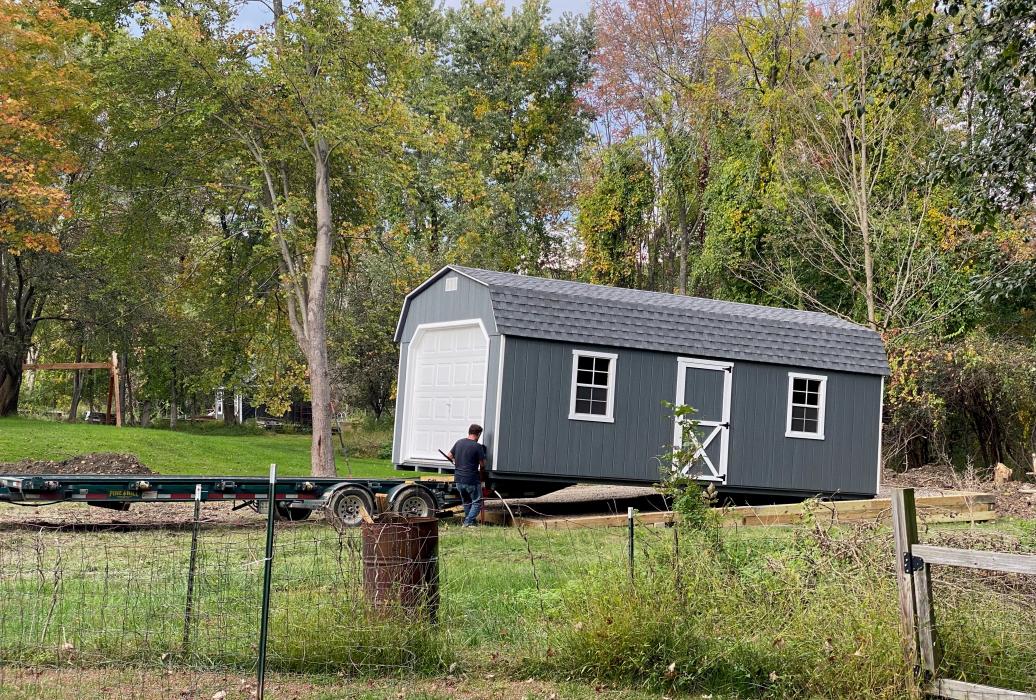Standard T1-11 : Dutch style Garage 12x24-1