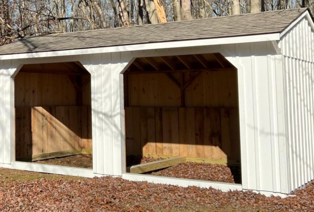 12 x 20 Run-In Shed (Board &amp; Batten) #8336