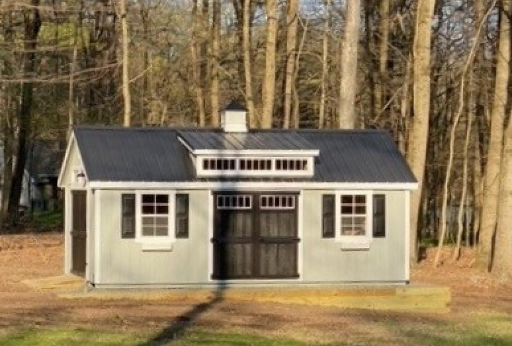 Classic T1-11 siding with optional dormer Classic T1-11 siding with optional dormer
