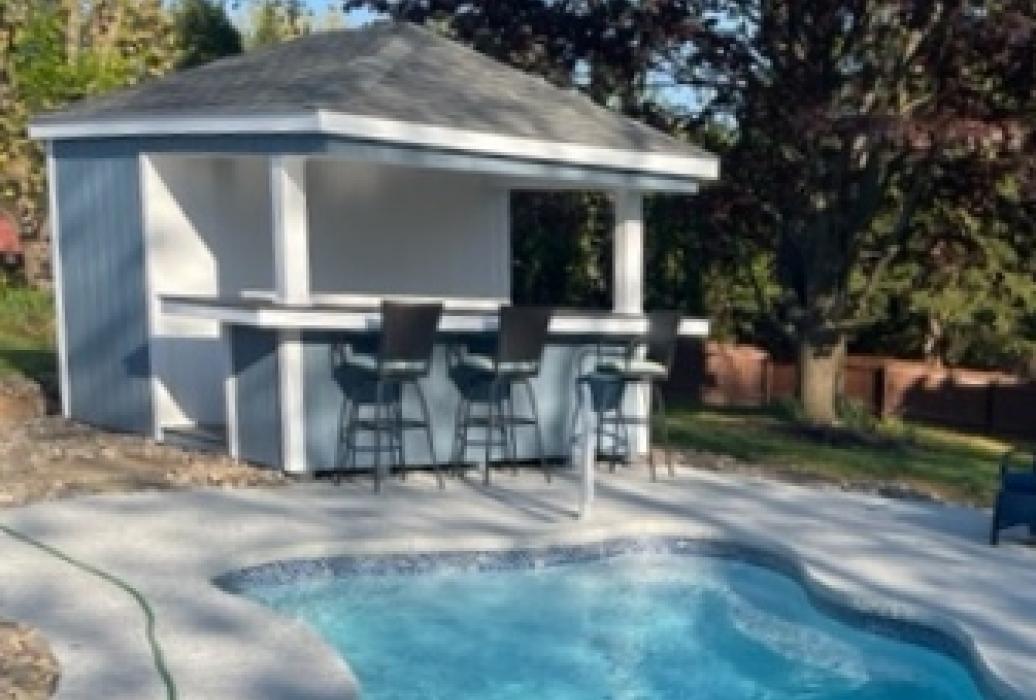 hip roof pool house concession hip roof pool house concession