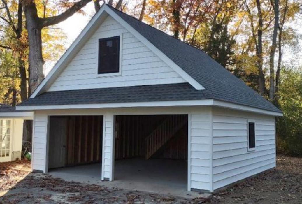 2 story with pent roof and breezeway 2 story with pent roof and breezeway