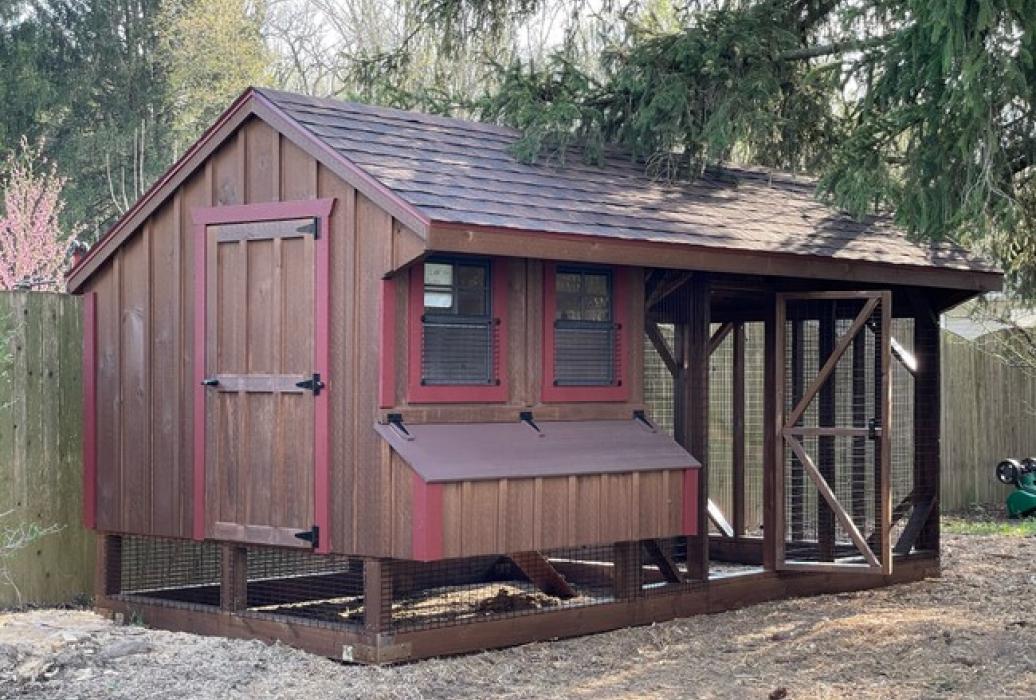 Large clearance chicken hutch