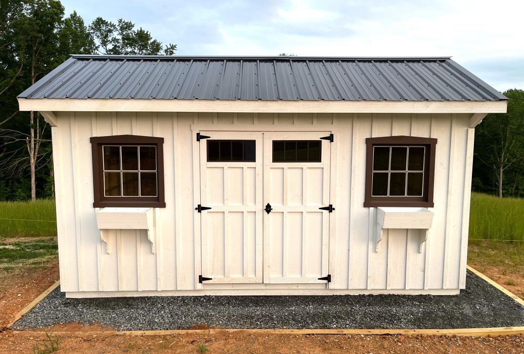 10x16 quaker-custom paint