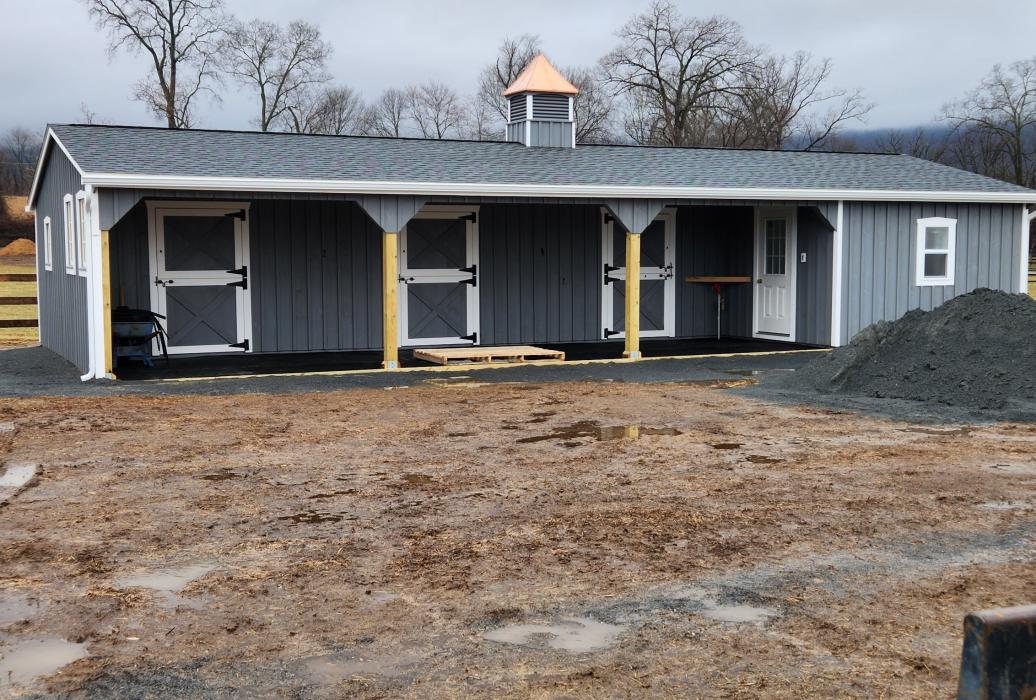 8354 BOARD & BATTEN: "L" SHAPED - MODULAR BARN 22' X 48' 8354 BOARD & BATTEN: "L" SHAPED - MODULAR BARN 22' X 48'