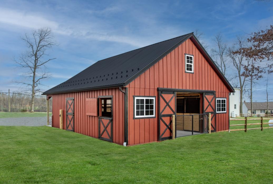 29x34 Modular Horsebarn1 29x34 Modular Horsebarn1