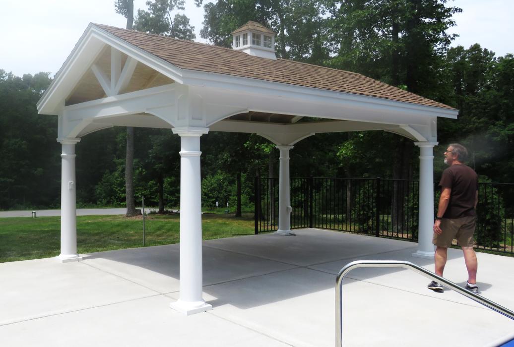 12x16  Manor A-Frame w 10__Columns and Rect Cupola w Glass 12x16  Manor A-Frame w 10__Columns and Rect Cupola w Glass