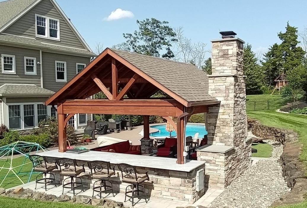 16×20 Pavilion A-frame wood  16×20 Pavilion A-frame wood