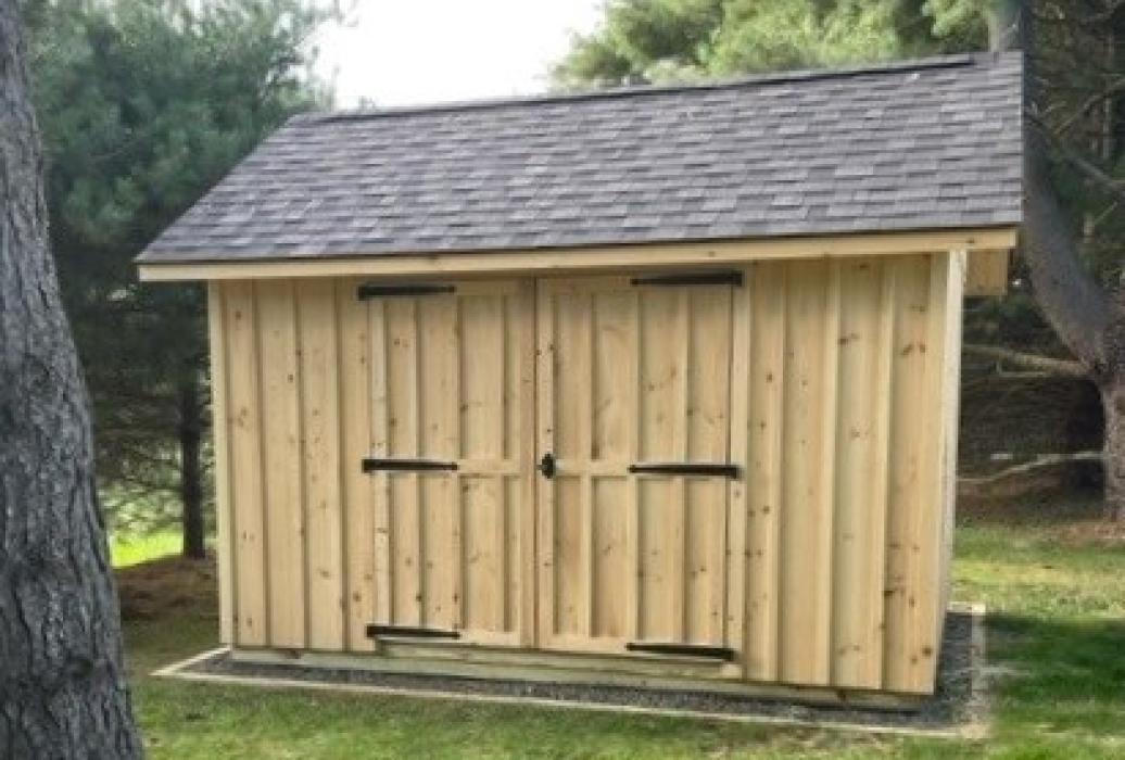 BOARD AND BATTEN MANOR SHED: 10' X 12' #8667 BOARD AND BATTEN MANOR SHED: 10' X 12' #8667