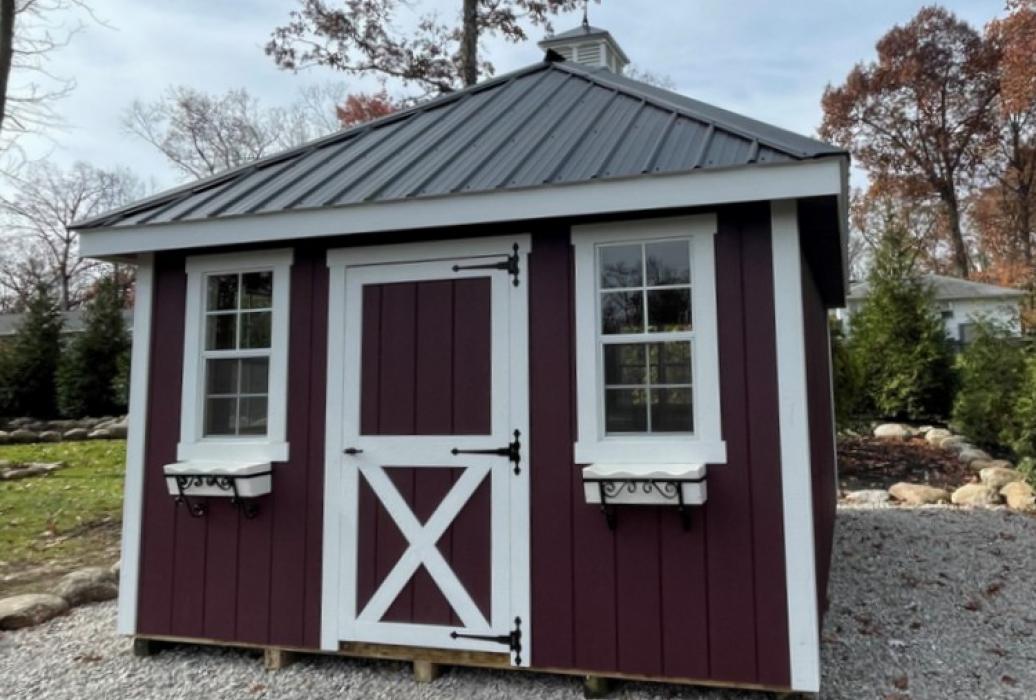 12x16 in T1-11 siding -side view