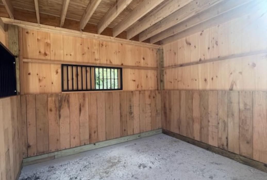 stall interior stall interior
