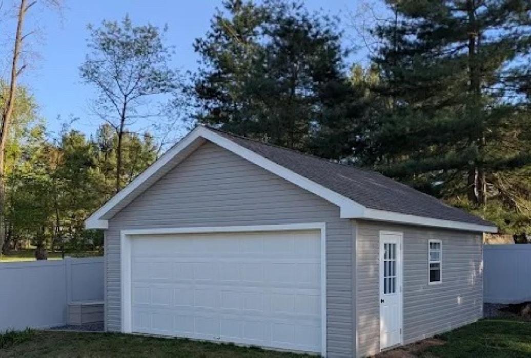 Front of the Custom Garage