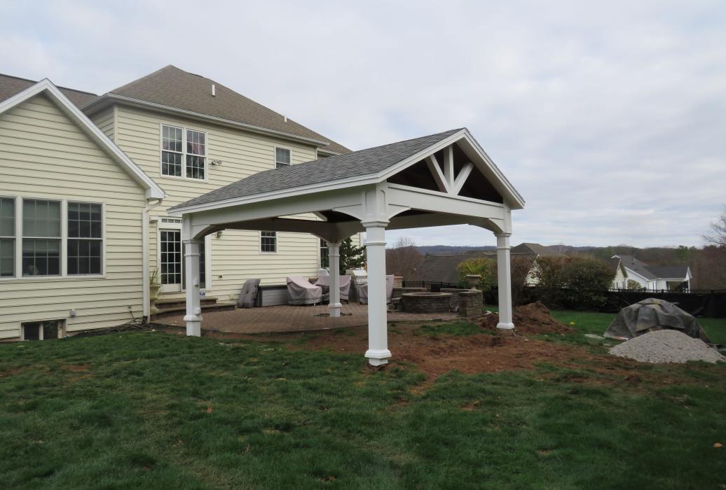 16x20 Manor A-Frame with (4) 8in Posts