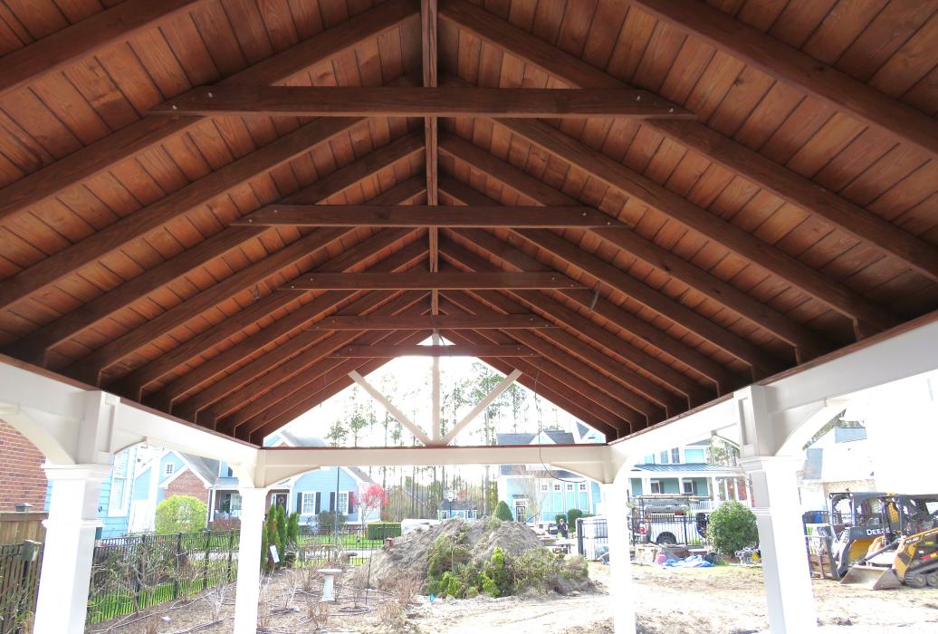 16x28 Manor A-Frame Ceiling