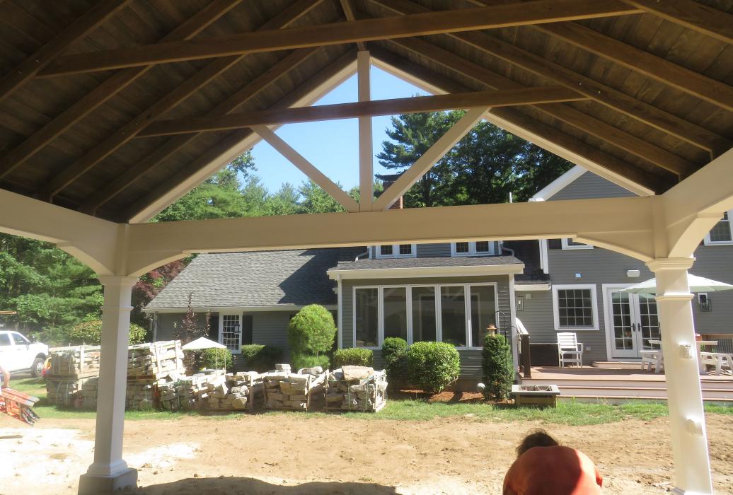 20' Manor A-Frame Open Gabled End of Cathedral Roof