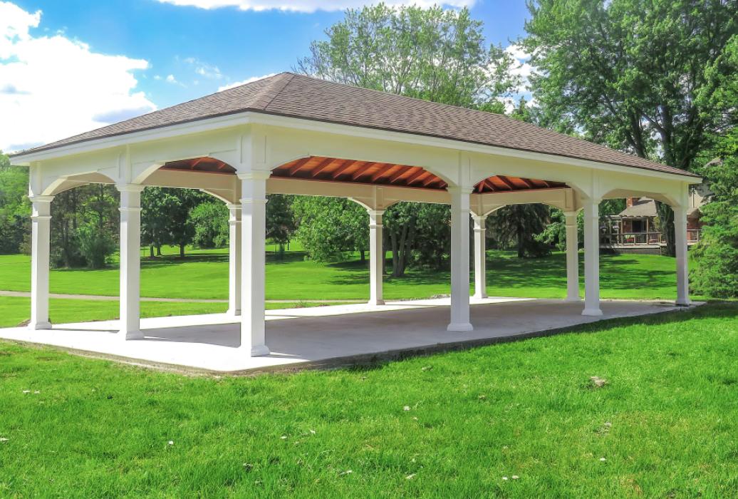 20x40 Manor w/(10)8in Posts