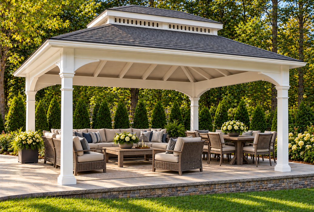 16x20 Manor w Clerestory Roof
