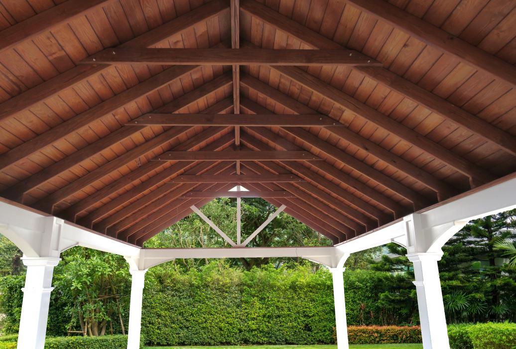 16x28 Vinyl A-Frame Ceiling
