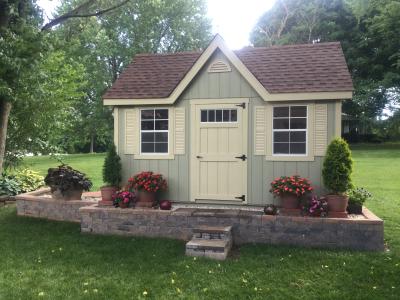 Backyard cottage shed