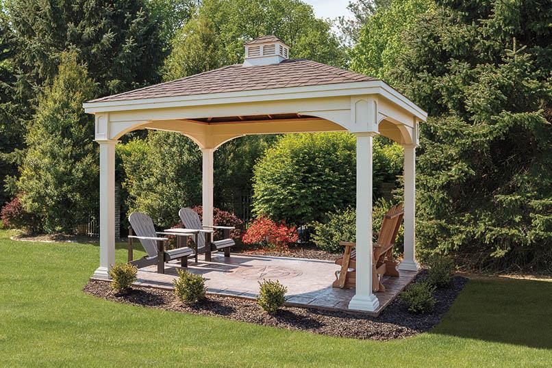 Manor Vinyl Pavilion -Standard Roof-5