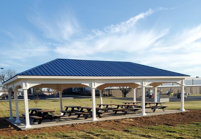 commercial vinyl pavilion